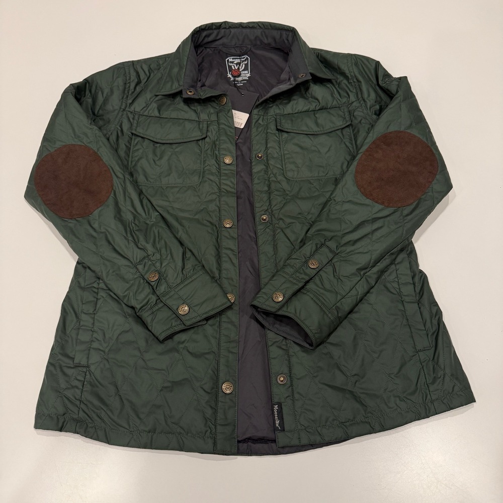 Moosejaw Lafayette Insulated Shirt Jacket Grove Green Women's Medium MSRP $99